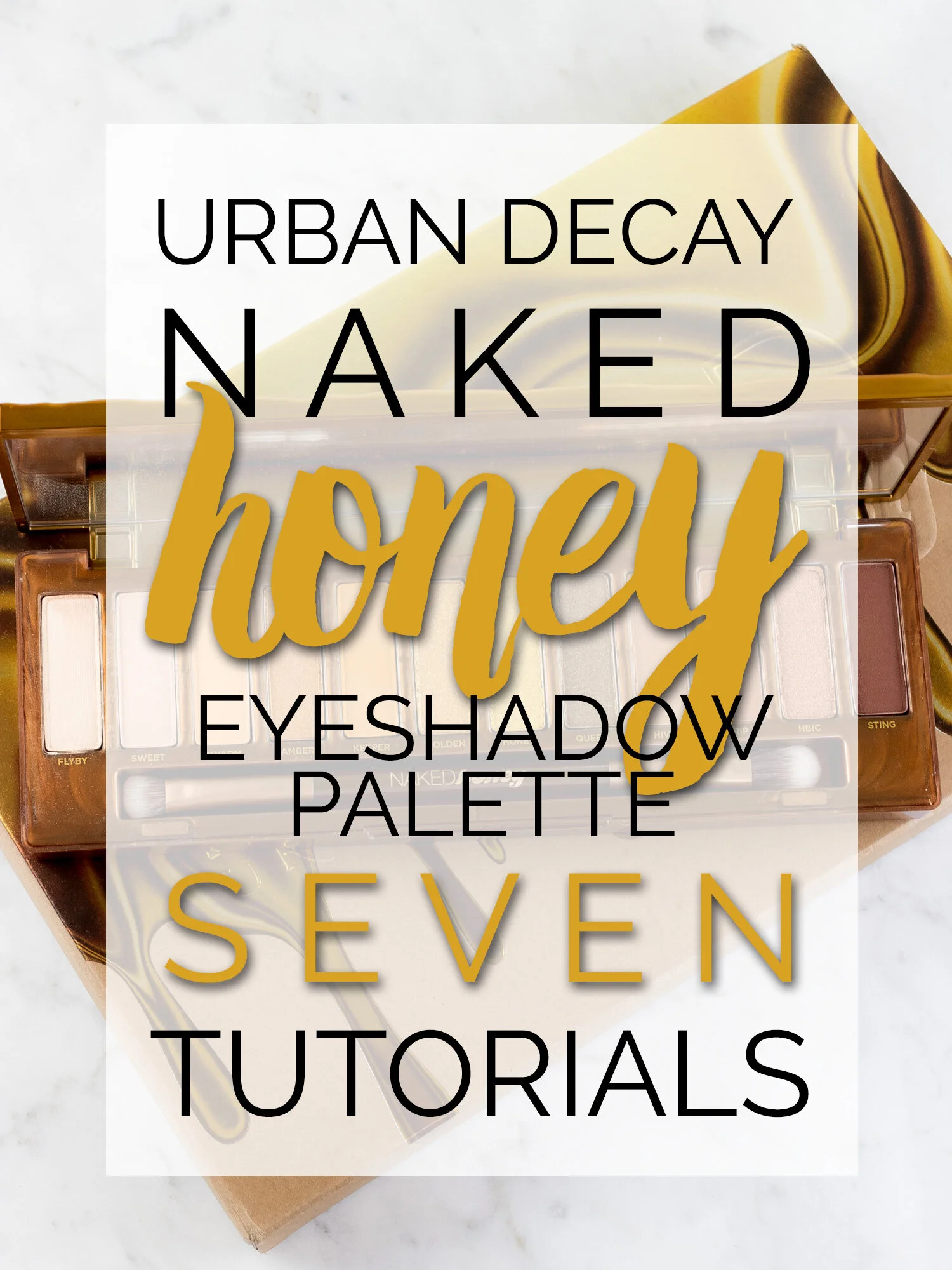 Naked honey eyeshadow palette looks online